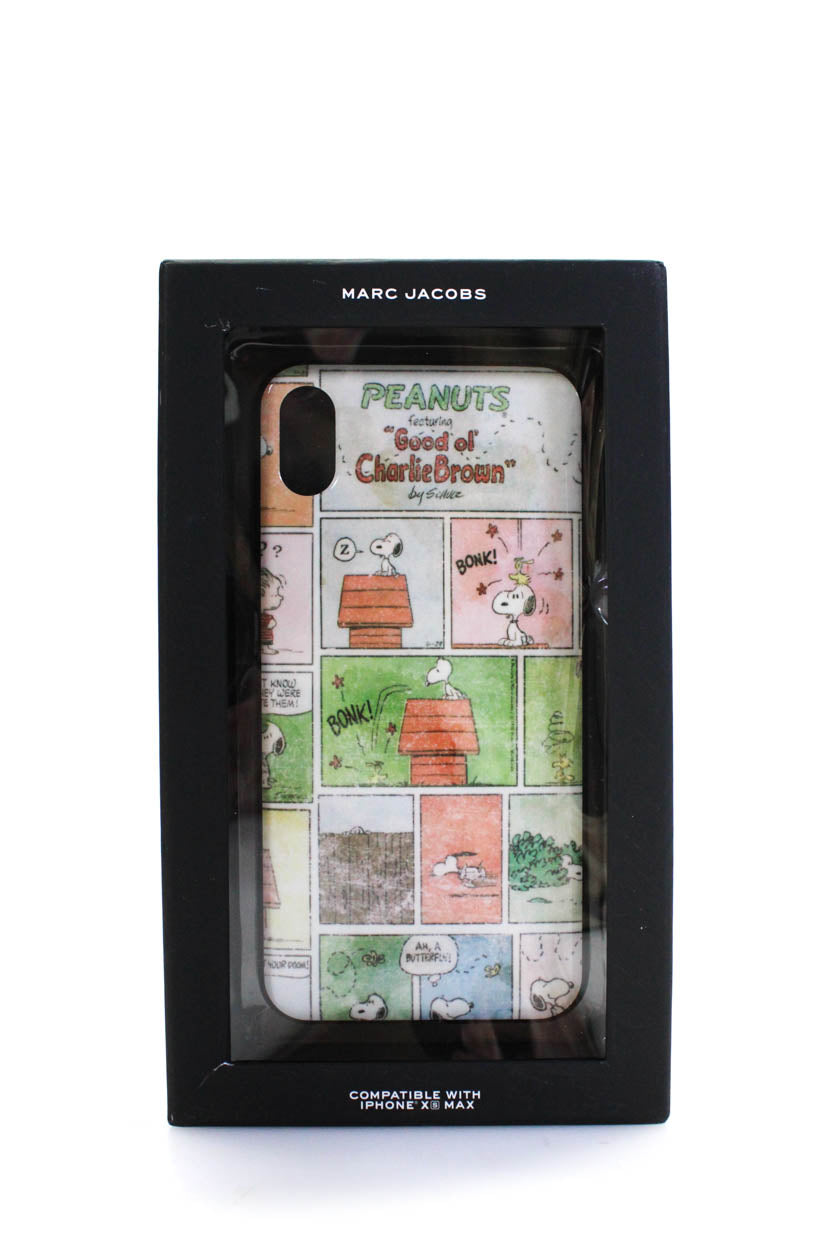 Marc Jacobs Mehrfarbige iPhone Hülle Grafikdruck