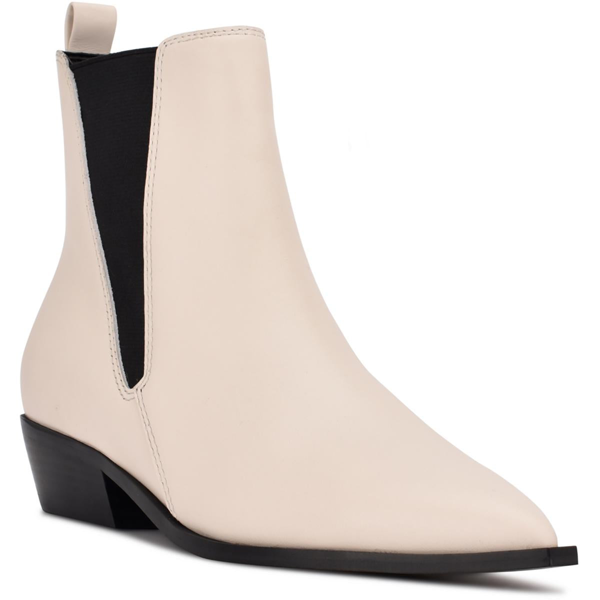 Schwarze Leder Pumps von Danzy Stretch – Stiefel