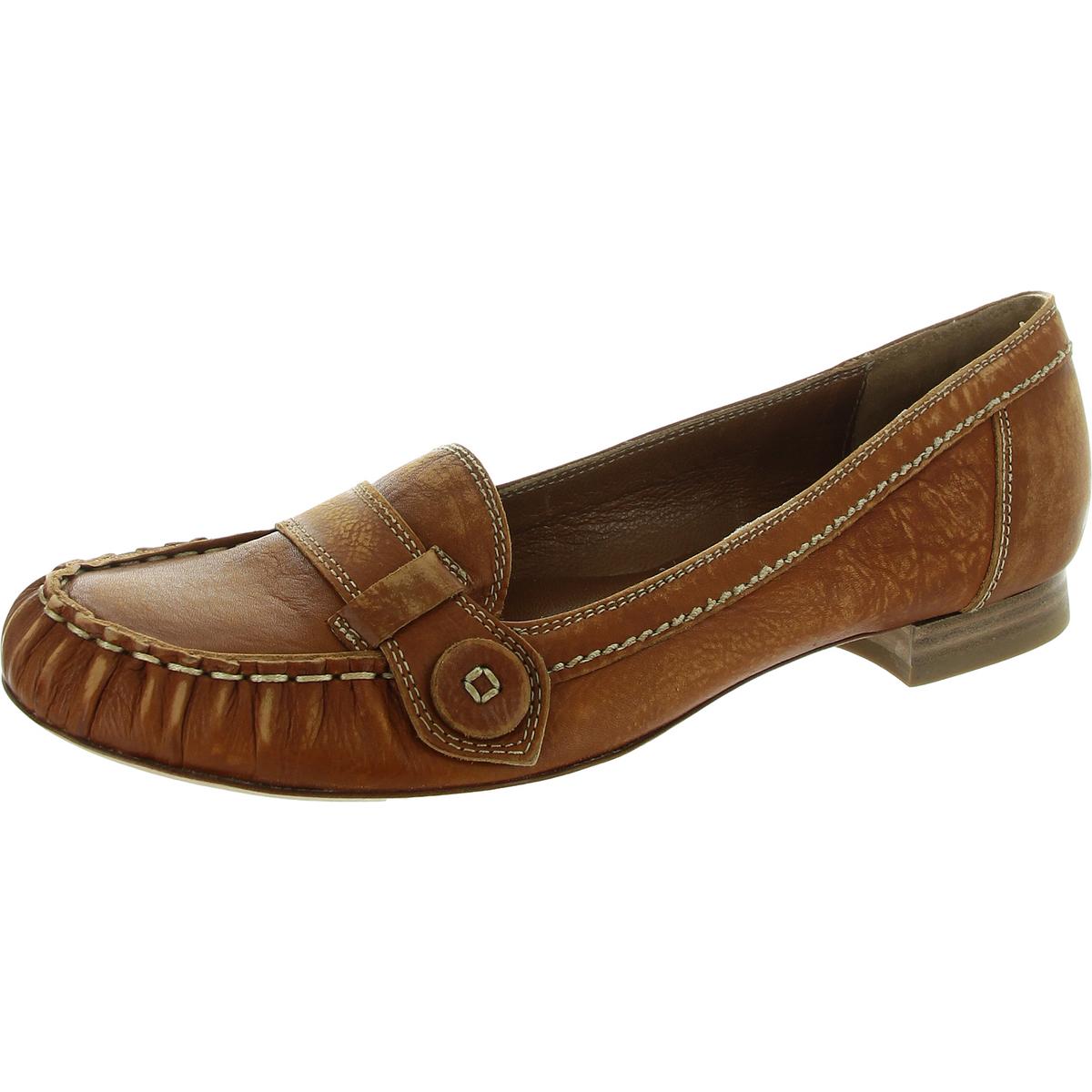 Instinctive Block Ferse Leder Loafer