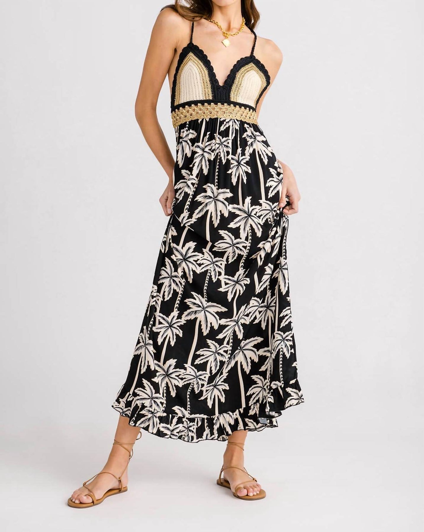 Maxi Kleid in Schwarz