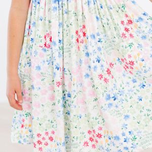 Sunshine Meadows S/S-Taschen-Twirl-Kleid