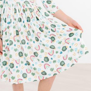 Luck of the Irish Pocket Twirl-Kleid