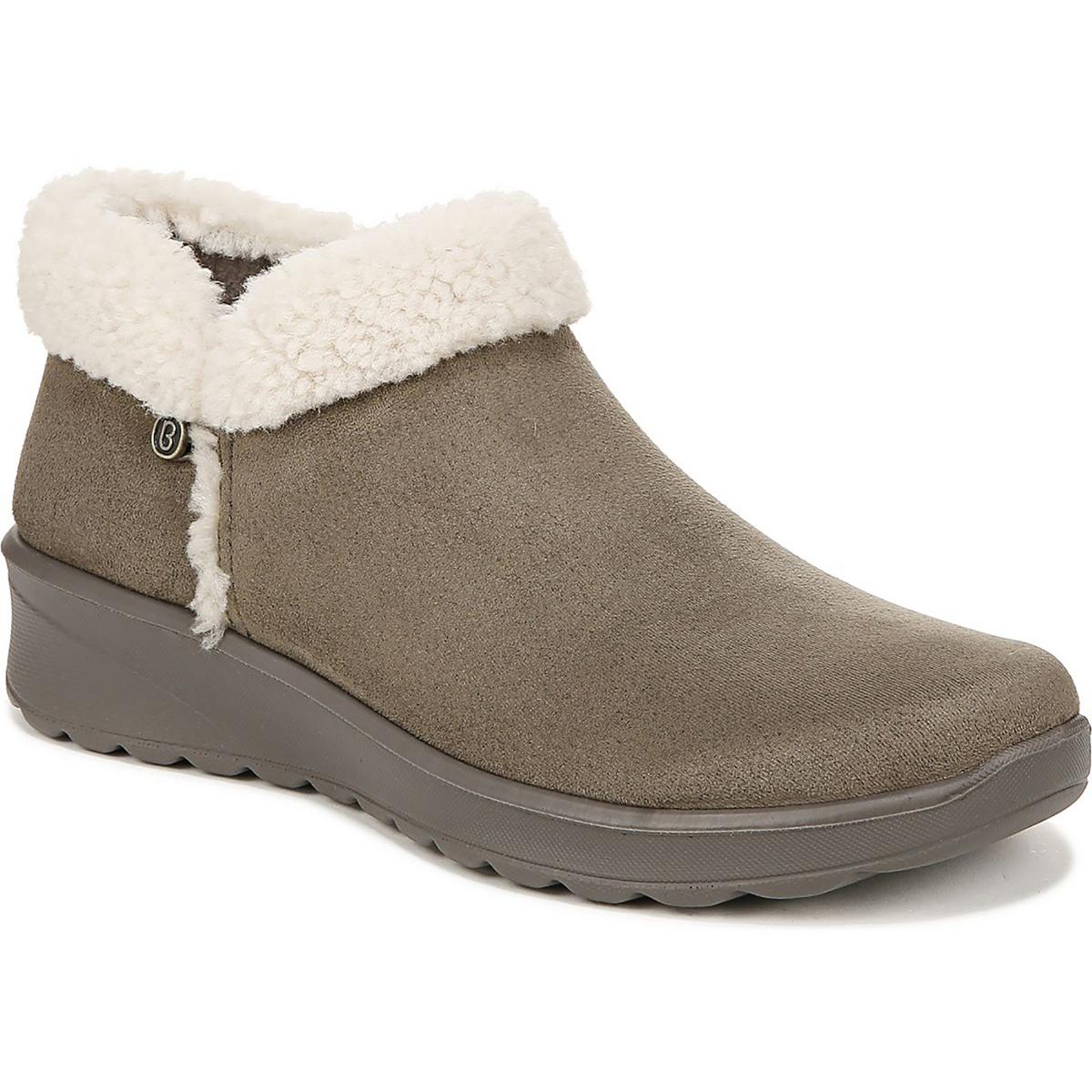 Geschenk Wildlederimitat Slip auf Booties