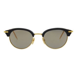 Metallsonnenbrille mit rundem Rahmen 7733533409340