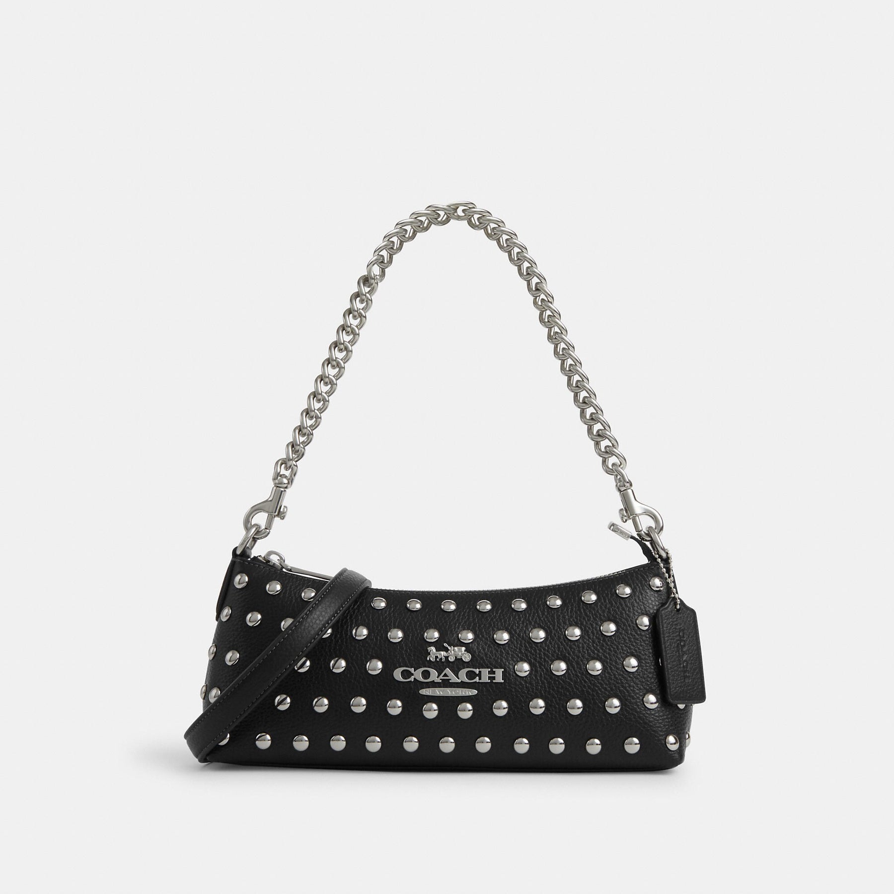 Coach Outlet Charlotte Schultertasche mit Nieten