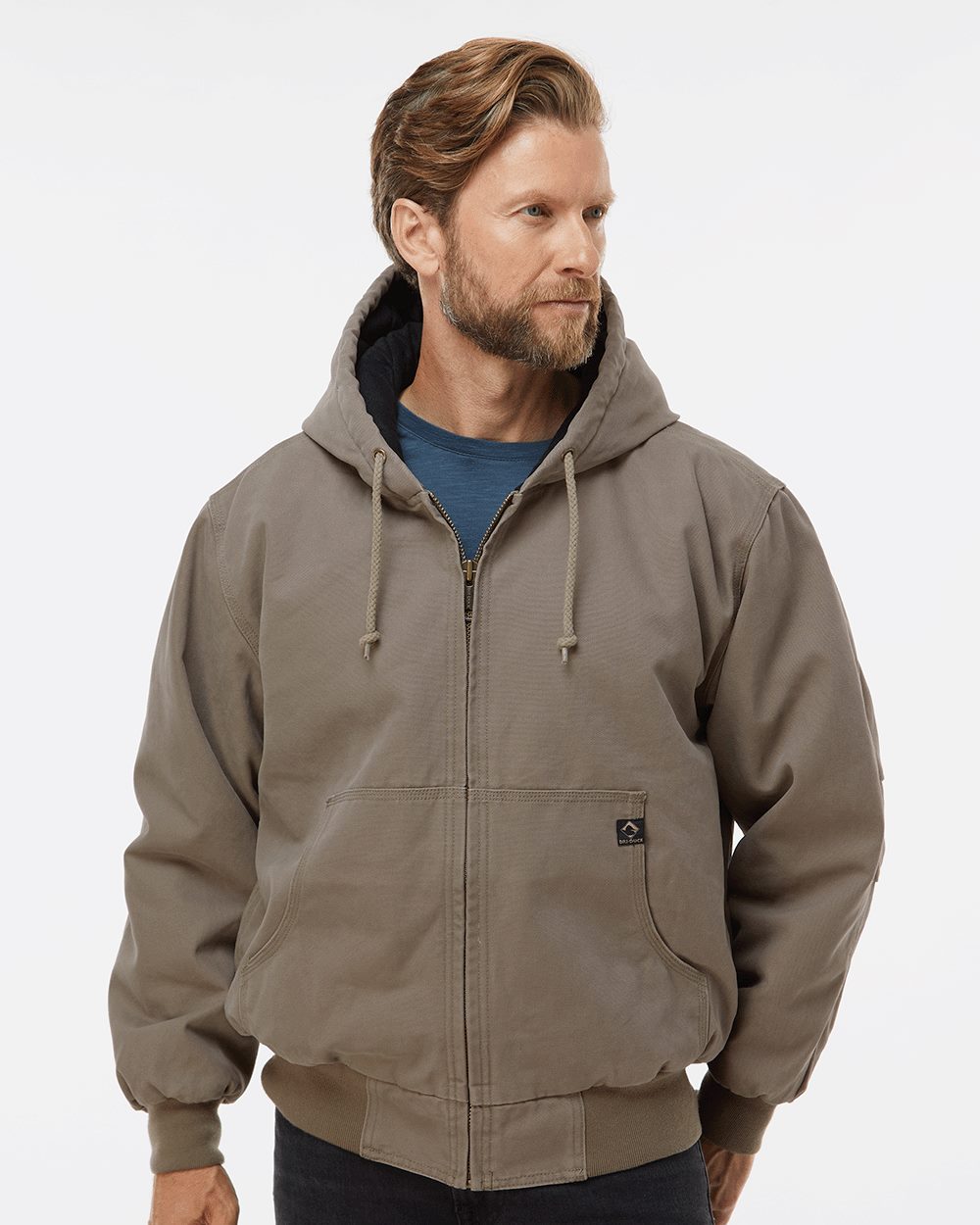DRI DUCK Cheyenne Boulder ClothTM Kapuzenjacke mit Tricot Quilt Futter