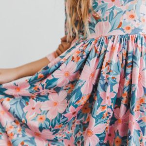 Rainforest Blooms Twirl-Kleid
