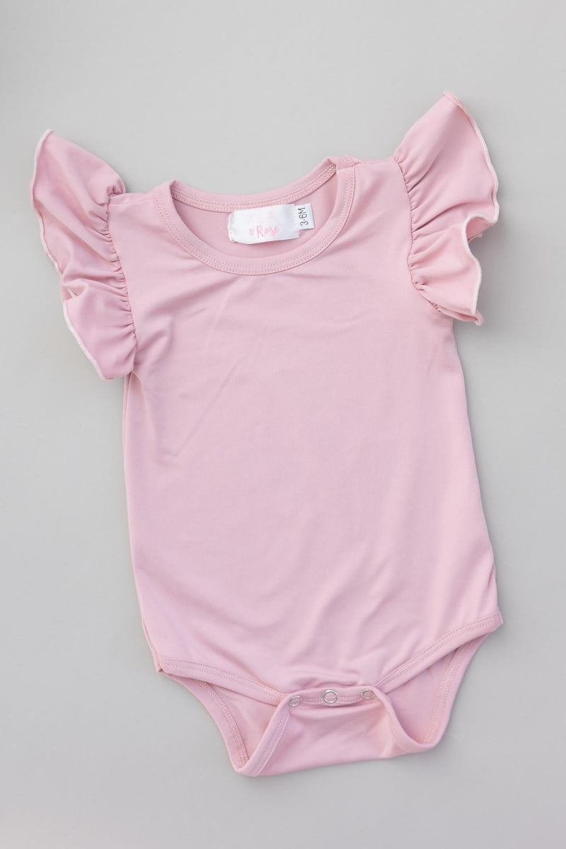 Vintage Rosa S/S Flutter Body