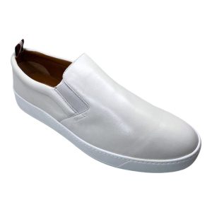 Bally Bently 6230476 Herren Weiß Lamm Nappa Leder Turnschuhe