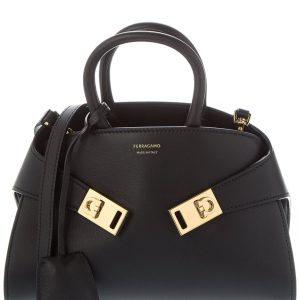 Ferragamo Hug Mini Leder-Umhängetasche