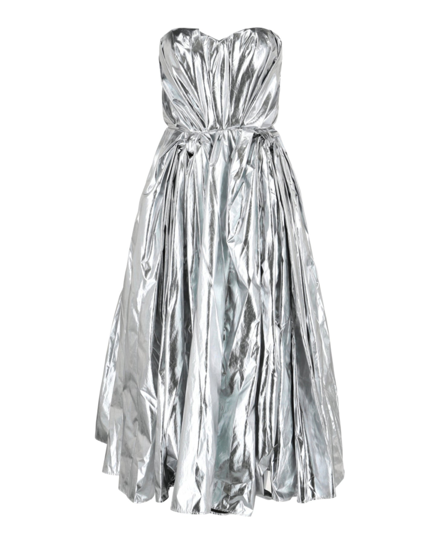 Bow Drape Bustier Kleid