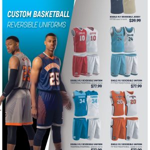 Benutzerdefinierte wendbar Basketball Uniform Paket