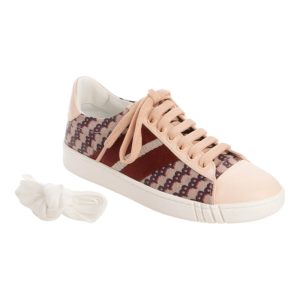 Bally Wiame 6231691 Damen Sneaker aus rosa Leder US 9.5