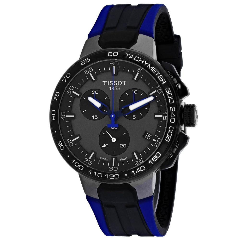 Tissot Herren Schwarzes Zifferblatt Uhr
