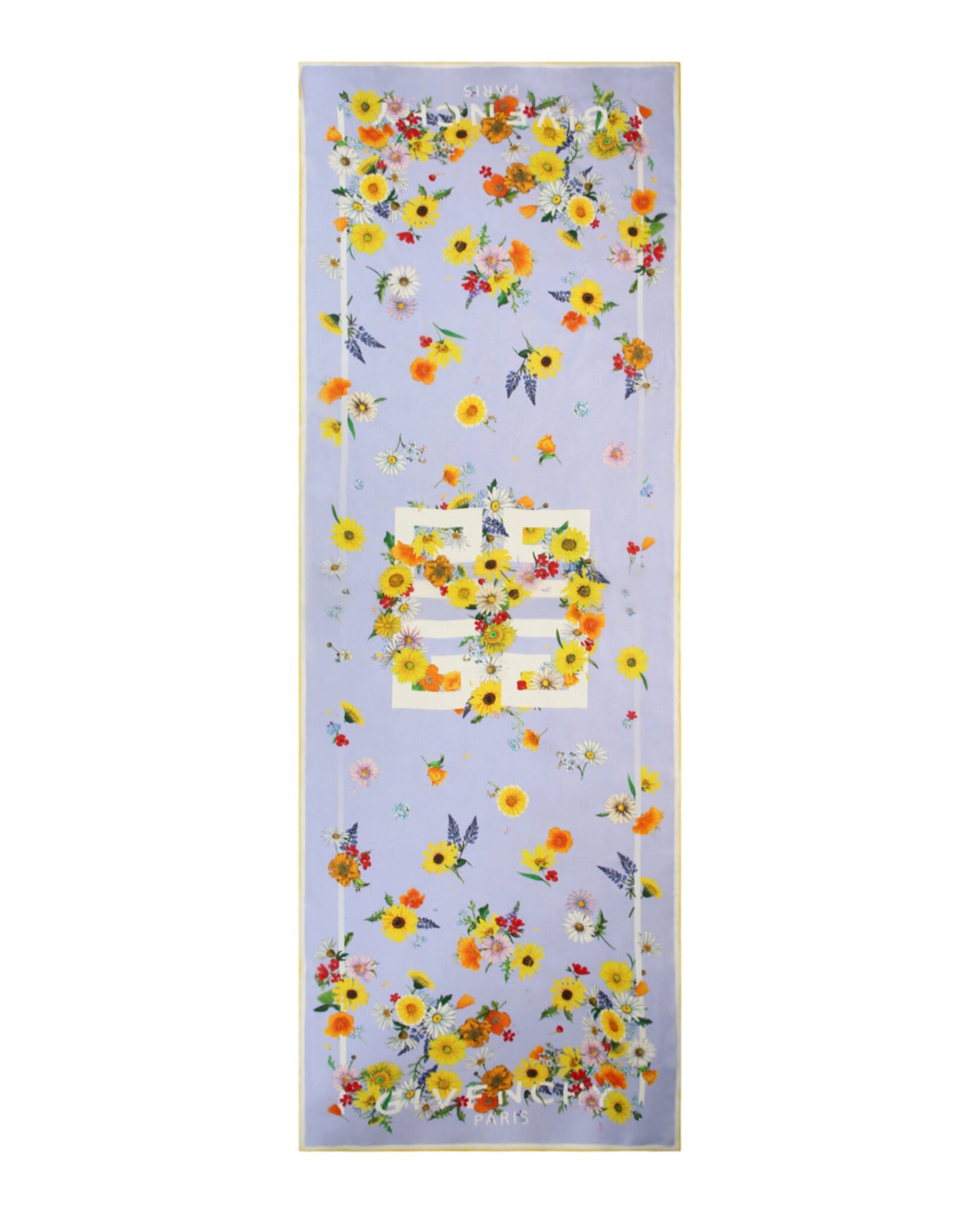 4G Flower Seidenschal