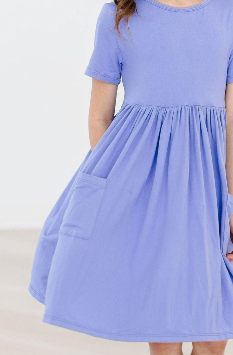 Periwinkle S/S Tasche Twirl Kleid