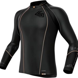 Shock Doctor Damen’s Ultra Comp Neckguard Hockey Shirt LS