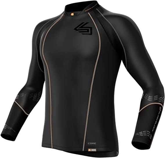 Shock Doctor Damen Ultra Comp Neckguard Hockey Hemd LS