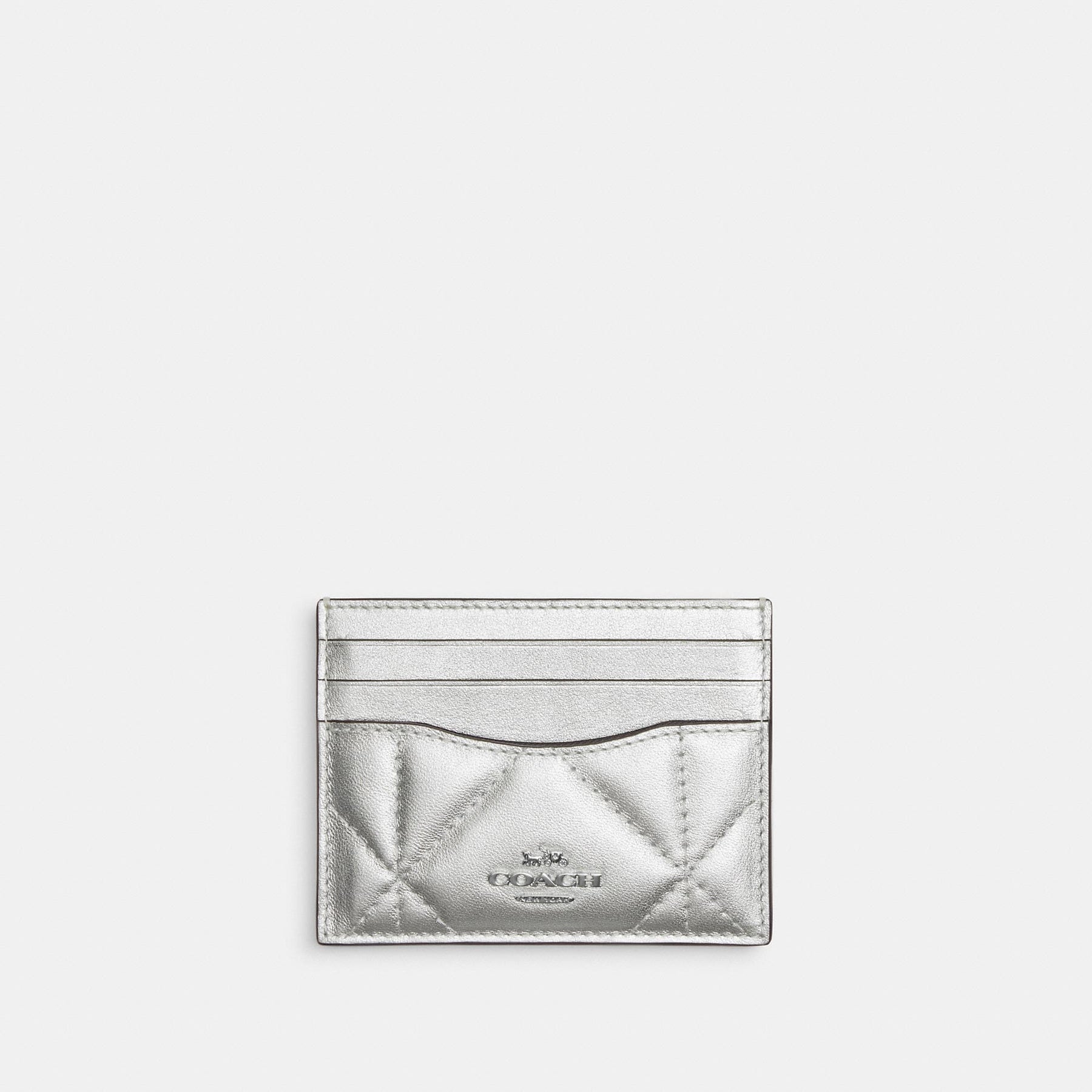 Coach Outlet Schlanke Id Card Case mit Puffy Diamant Quilting