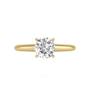 Diana M Lab 14KT YG 1,50 ct TW LGD 4-ZAHN-SOLITAIRE-RING