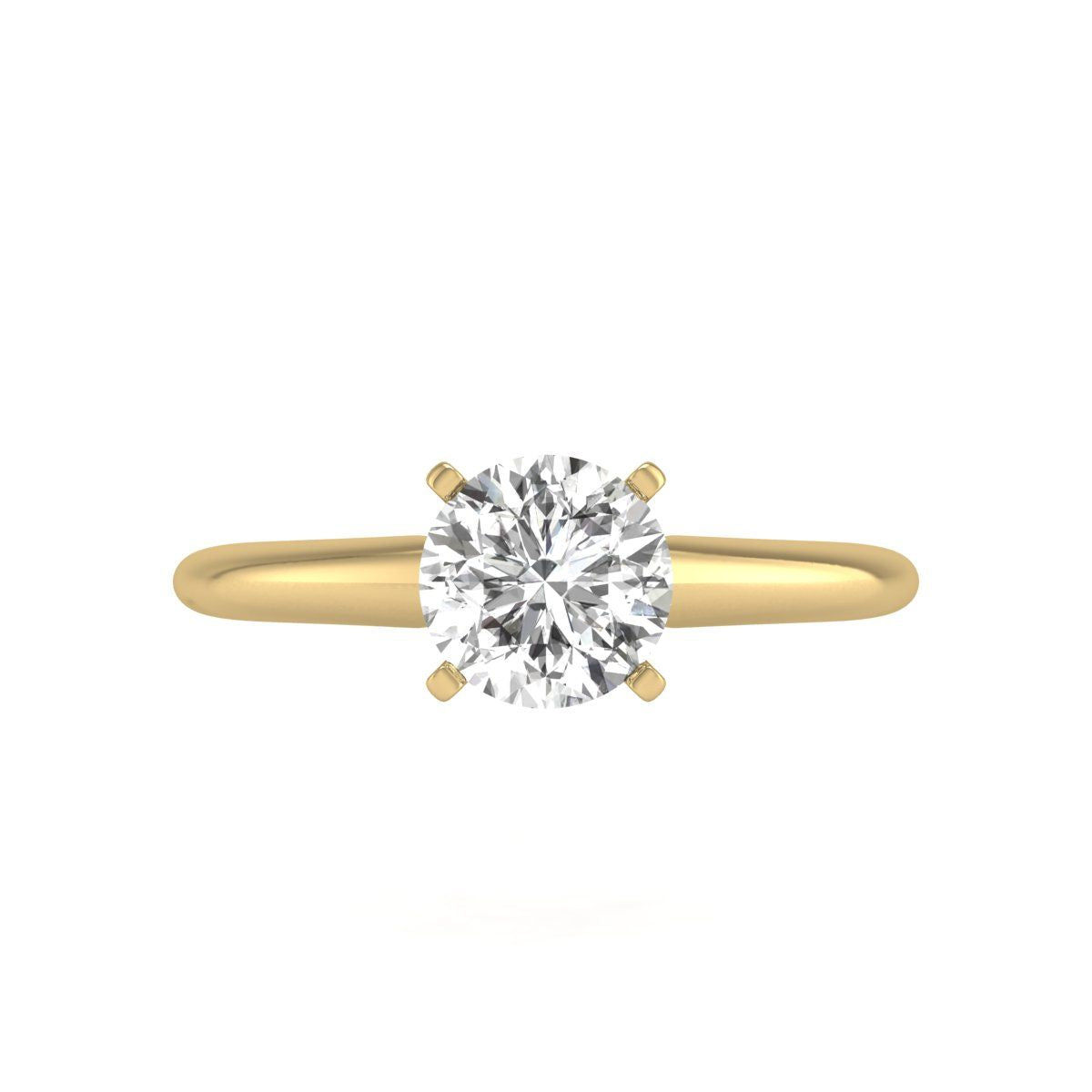 Diana M Labor 14KT YG 1,50ct TW LGD 4PRONG SOLITAIRE Ring