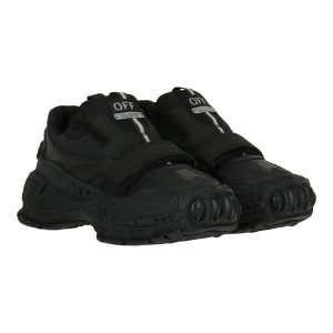 Off White Herren-Sneaker in Schwarz 7820200902716
