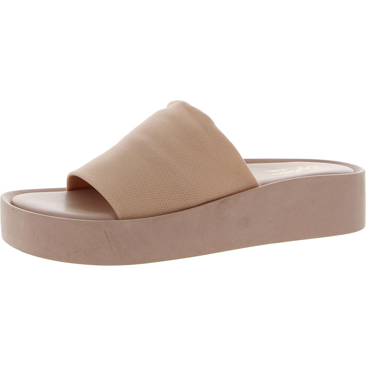 Catamaran Open Toe Slip On Plateausandalen