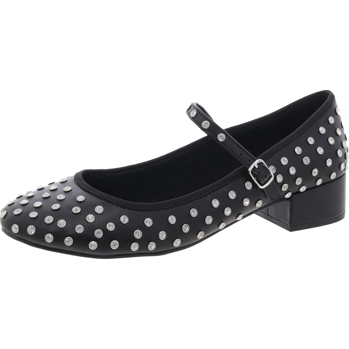 TTU-R Strass Leder Mary Janes