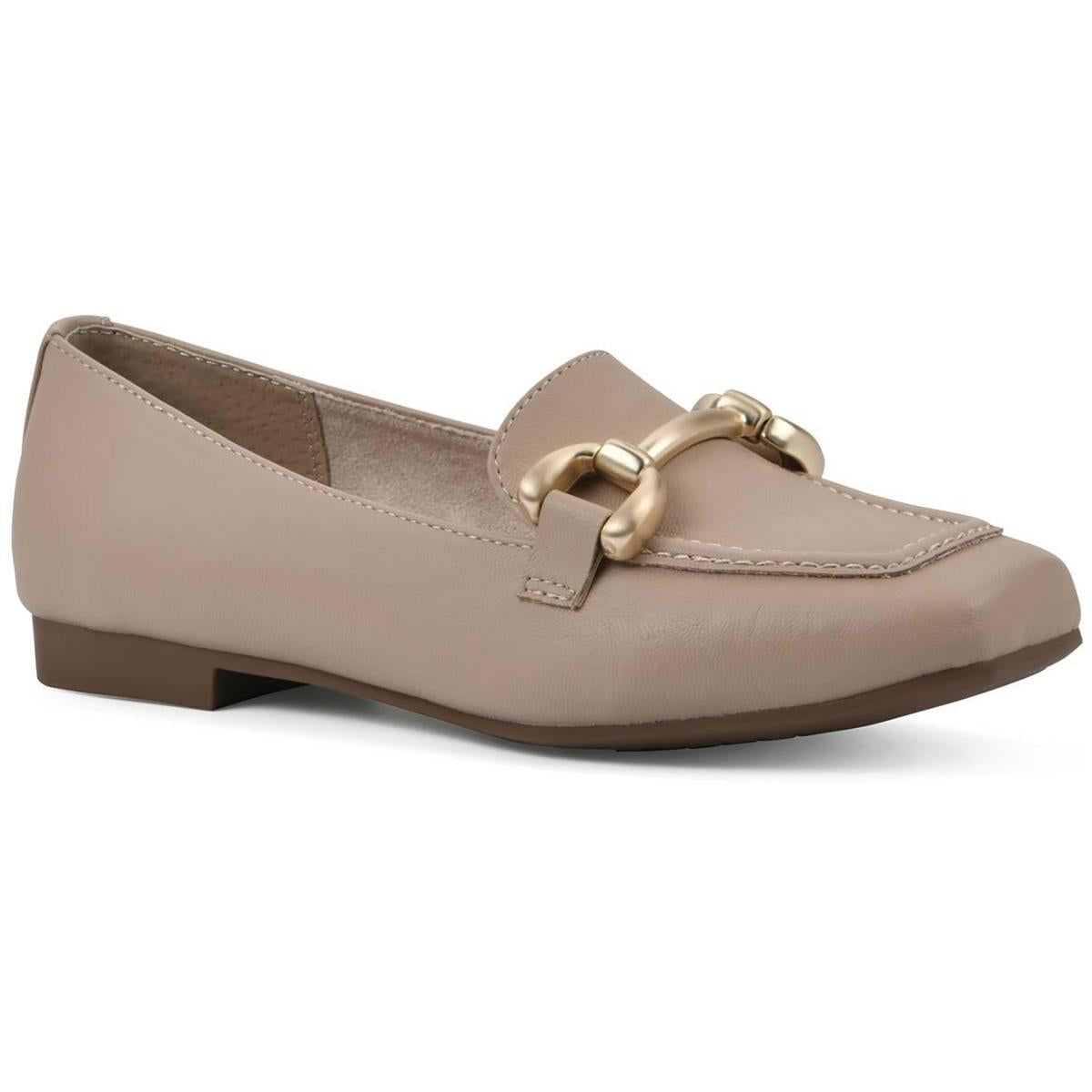 BESTOW gepolsterte Footbed Kunstleder Slipper