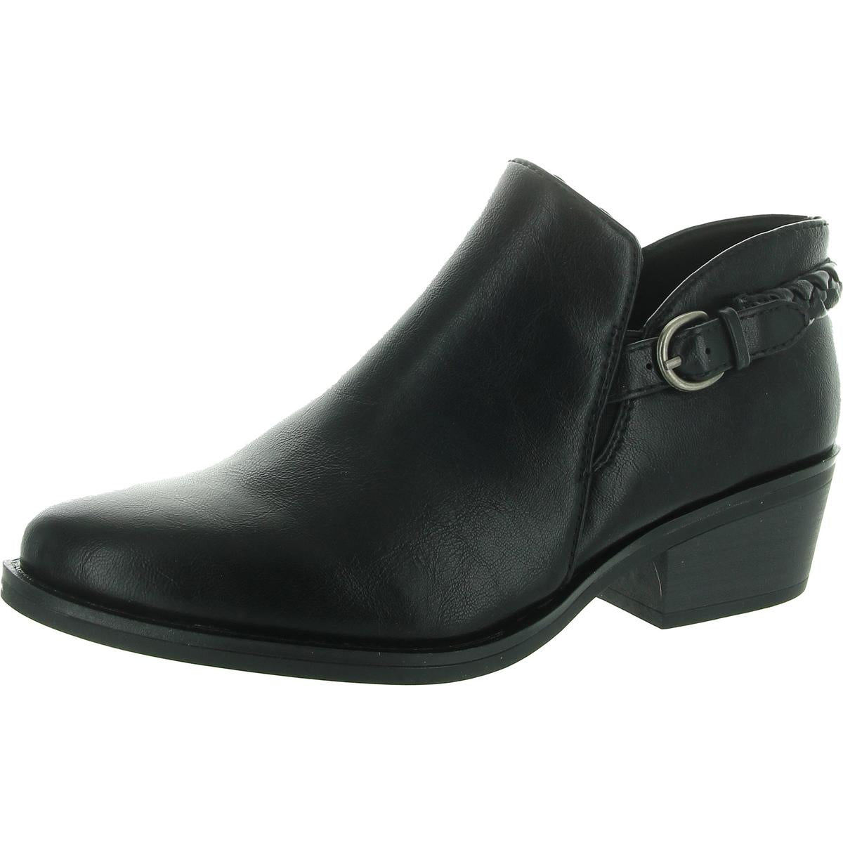 Palmer Schnalle Kunstleder Shooties