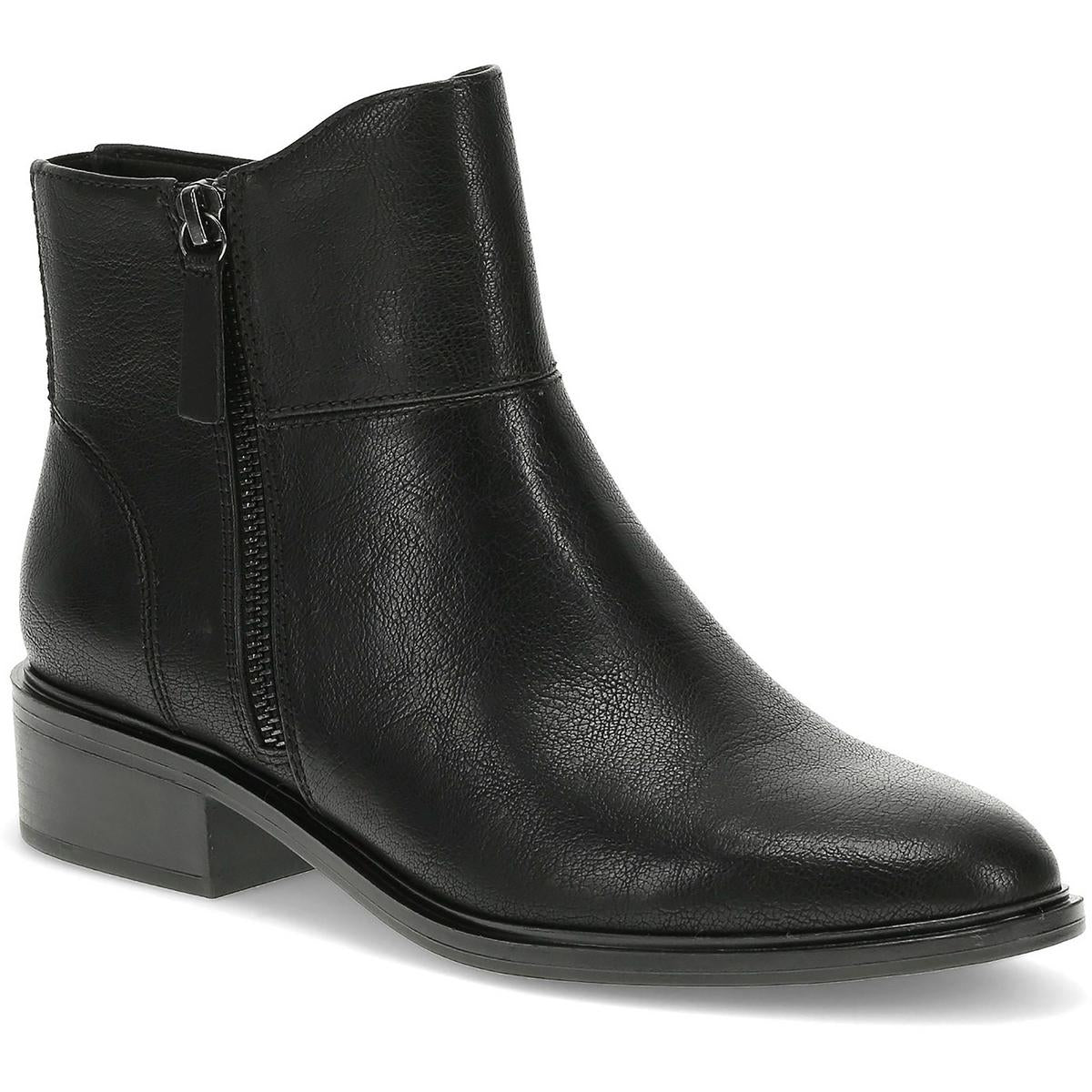 Alona Double Reißverschluss Stiefeletten aus Kunstleder