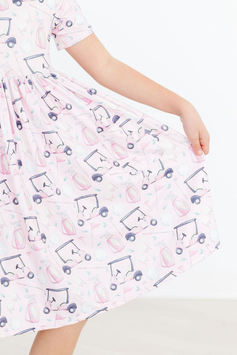 T-Shirt Zeit S / S Tasche Twirl Kleid