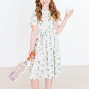Pickleball S/S Pocket Twirl Kleid
