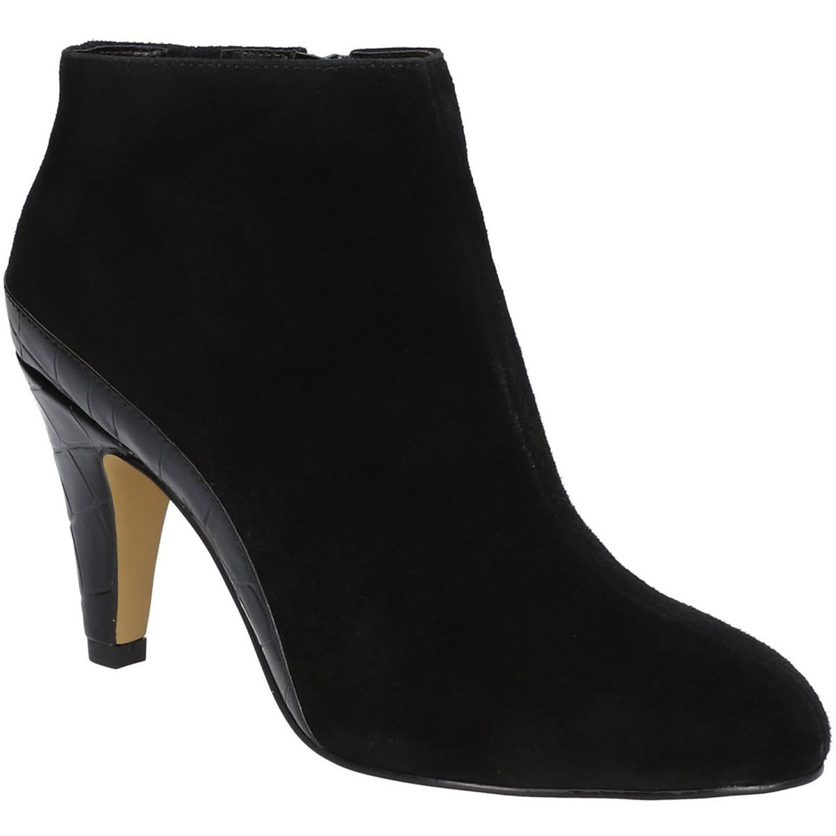 Brandan Leder geprägte Stiefeletten