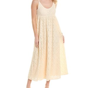 Rebecca Taylor Spitzen-Tanktop-Maxikleid