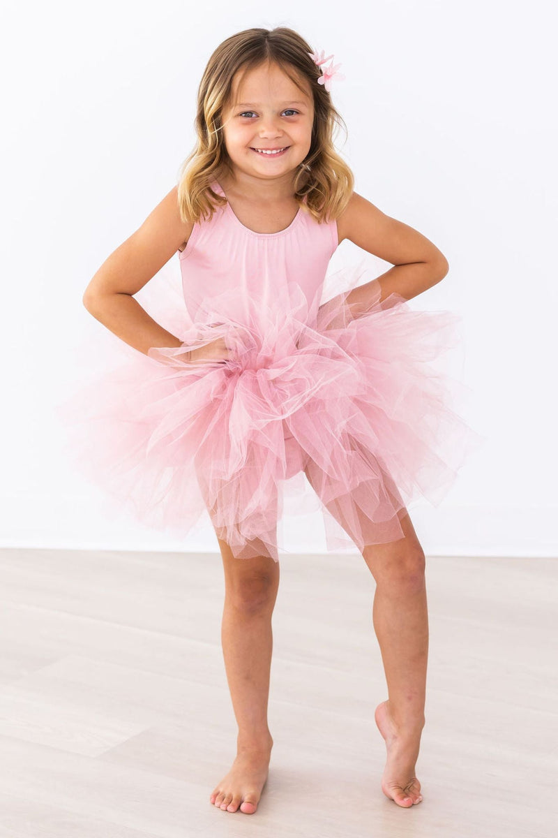 Vintage Rosa Top Tutu Trikot