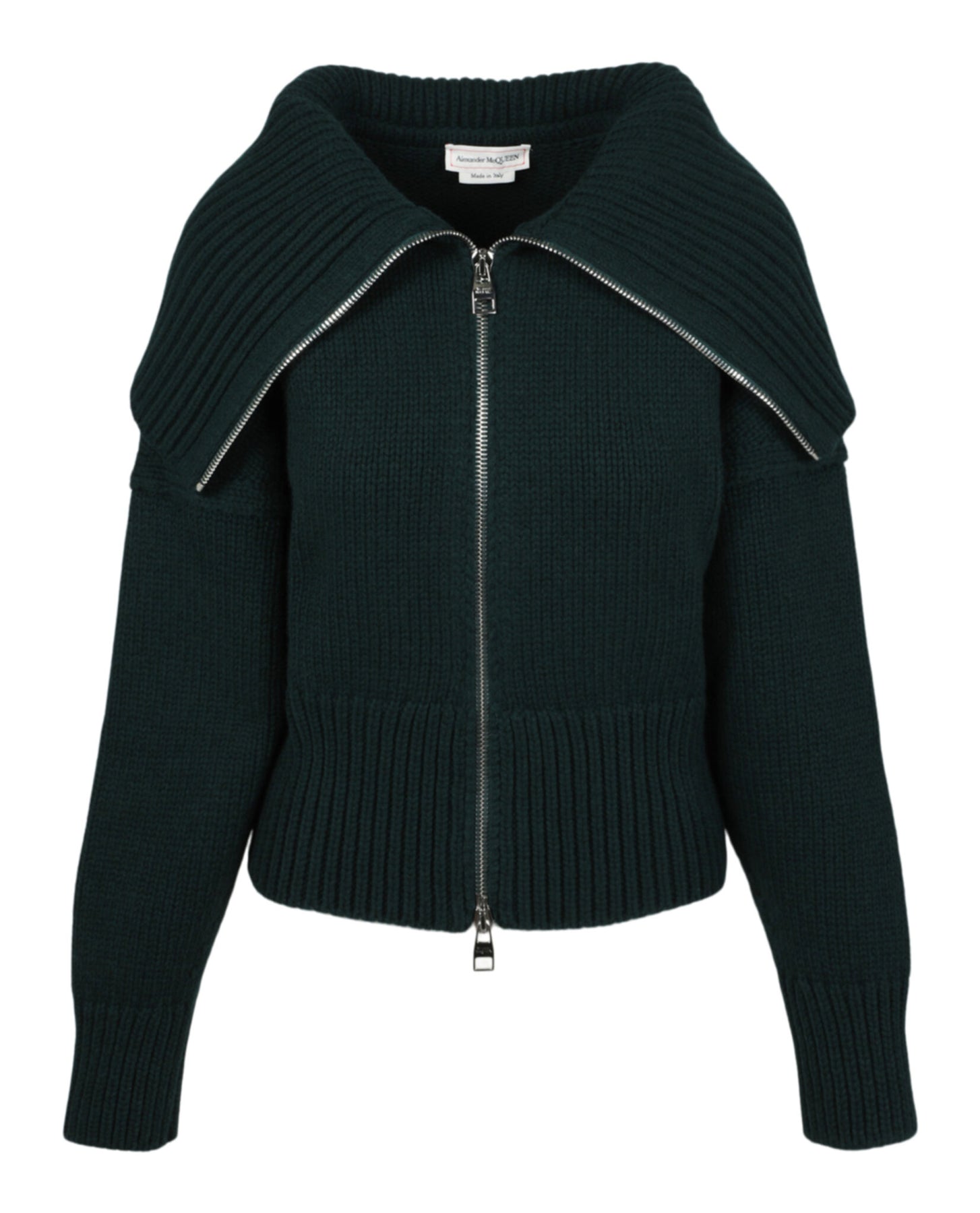 Grob Strickpullover mit Reißverschluss