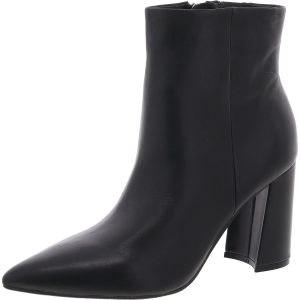 Gaylen Kunstleder-Stiefeletten mit Blockabsatz