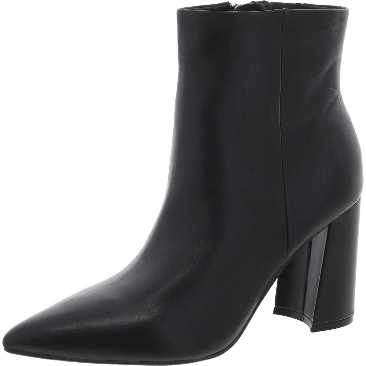 Gaylen Block Ferse Kunstleder Stiefeletten