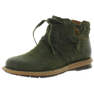 Schnürstiefeletten aus Tarkiln-Leder