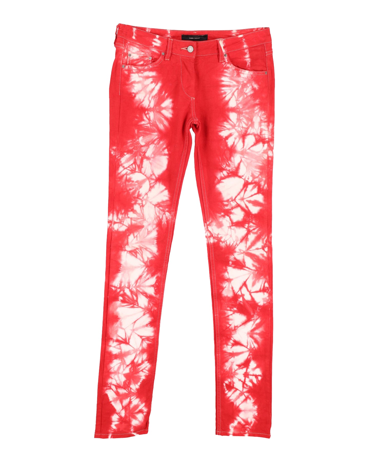 Isabel Marant Jeans aus roter Baumwolle