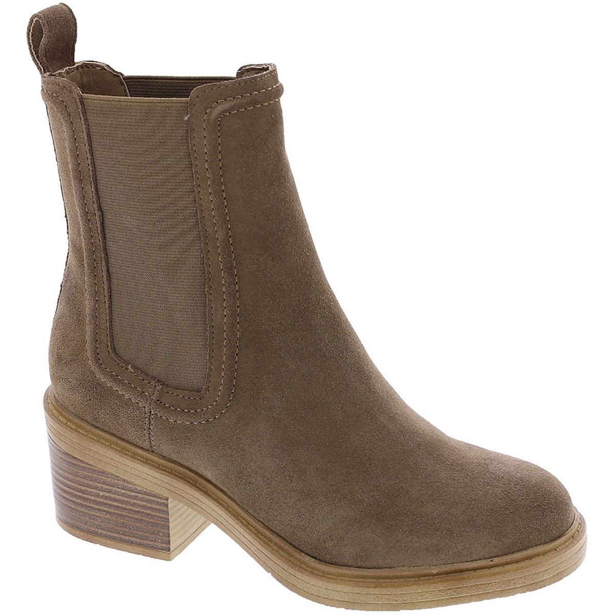 Curtsy Wildleder Pull On Chelsea Stiefel