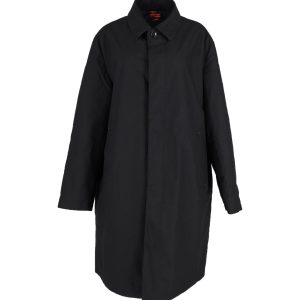 Carolina Herrera Kragenmantel aus schwarzem Polyester