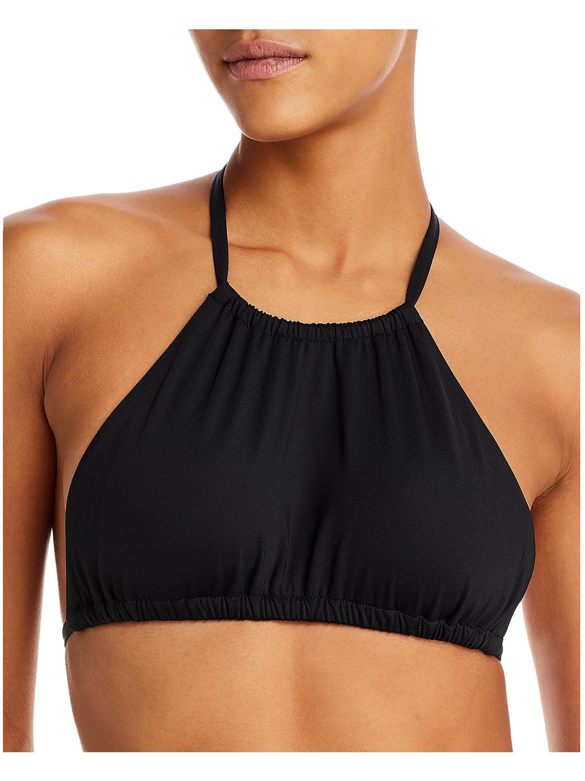 Damen hohe Hals Halter Bikini Badeoberteil