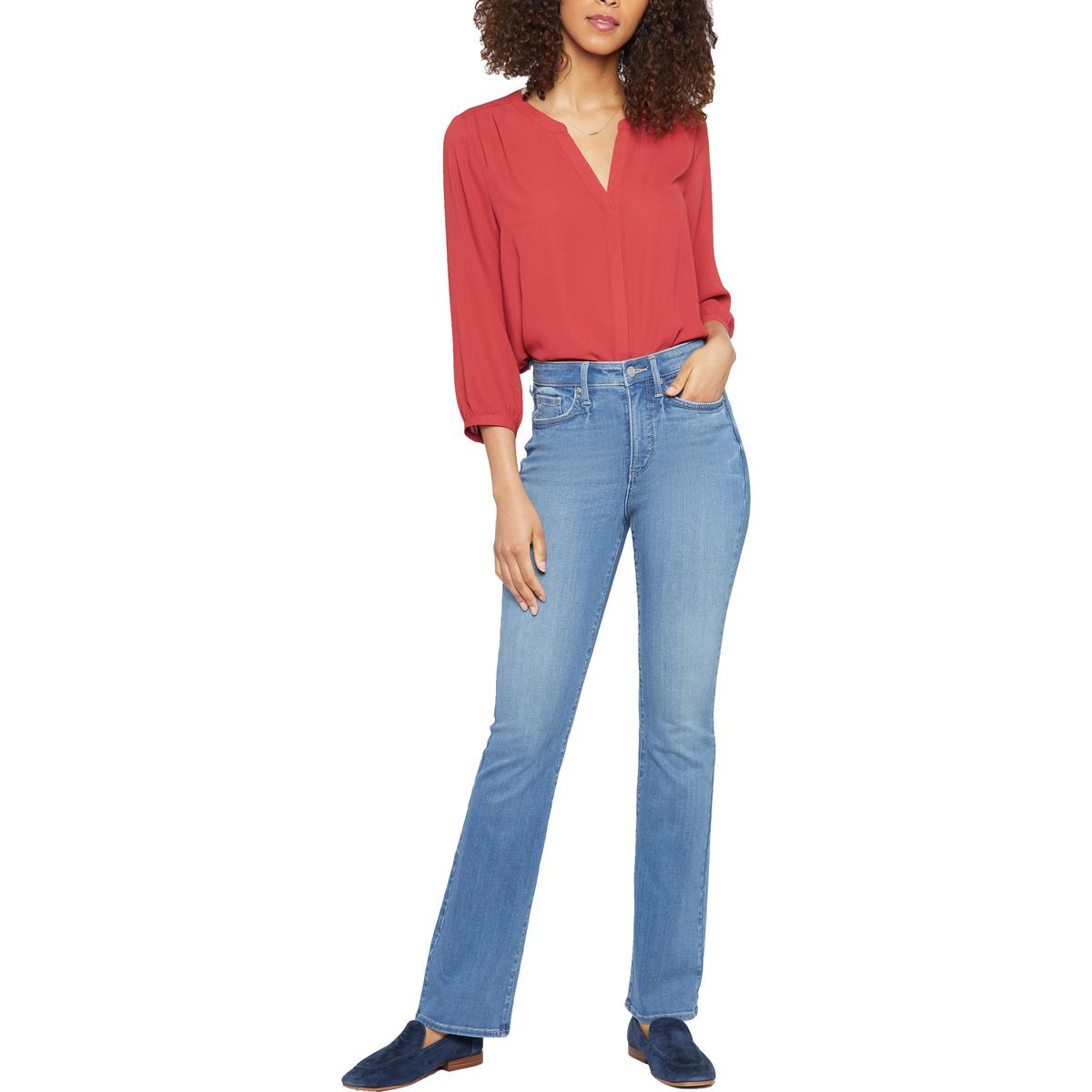 Schmale Passform Bootcut-Jeans von Billie hoher Bund