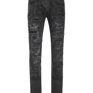 Jeanshose mit supergeradem Schnitt
