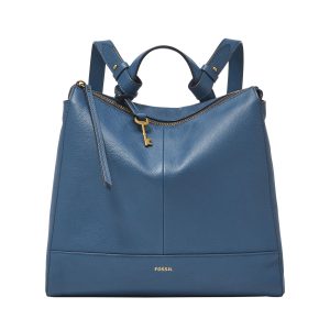Fossil Elina Leder Convertible klein Rucksack für Damen
