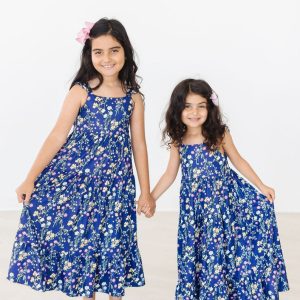 Sunny Meadow Rüschen-Maxikleid