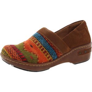BAILIE Bedruckte Leder Clogs