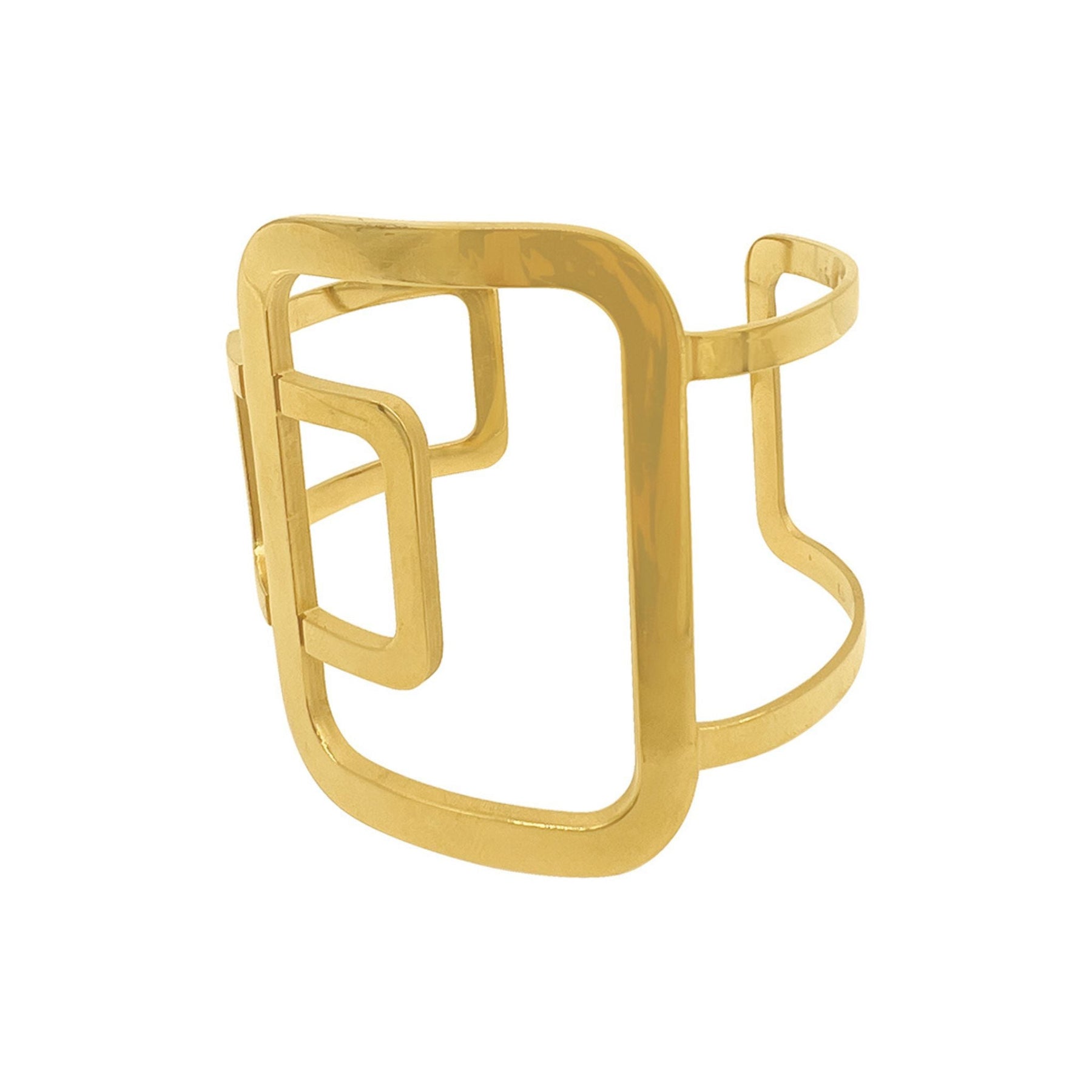 Wasserdicht Sculptural Cuff Gold